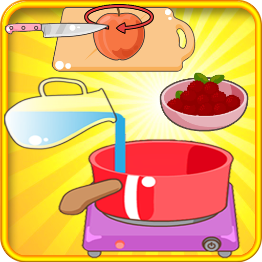 Cake peach : Cooking Games icon