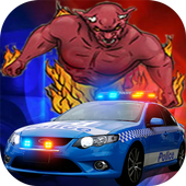 Police Attack Ghost Battle icon