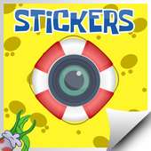 Bob Sponge Stickers on 9Apps