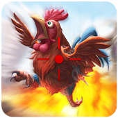 Chicken Shooter : FPS Gun Shooting Arena Game 3D icon