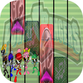 Power Rangers piano tiles icon