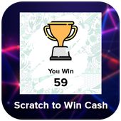 scratch Card &amp; Win money icon