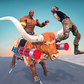 Multi Bull Held vs Verbrechen Stadt Gangster icon