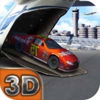 Car Transporter Cargo Plane 3D