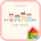 Love house 도돌런처 테마 icon