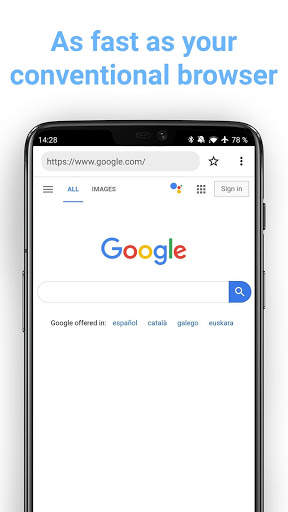 Parental Control Browser screenshot 1