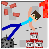 Stickman Destruction Level Editor Annihilation icon