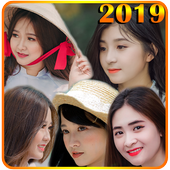 Cute Asian Girl icon