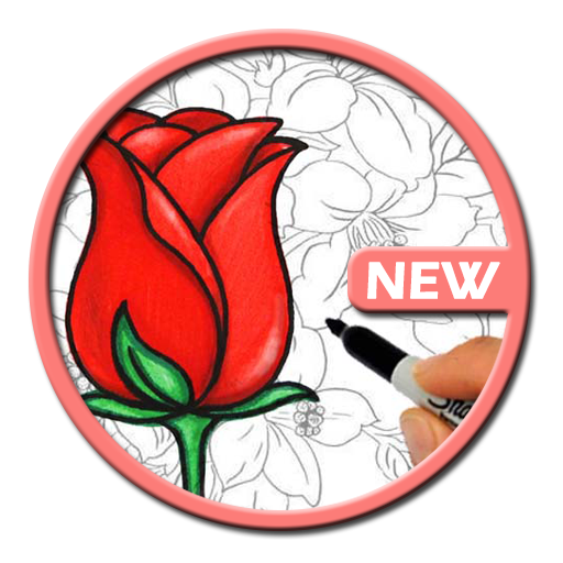 Easy Flower Drawing Ideas Step by Step icon