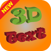 3D Text Maker - 3D Text On Pictures icon