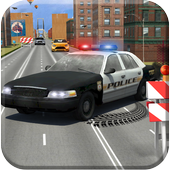 ikon Police Car Driving : Traffic Car Racer