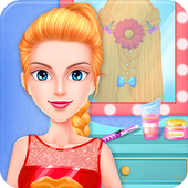 Fashion Braided Hairstyles School Salon-For Girls icon