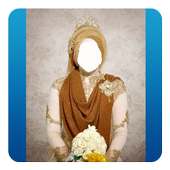Hijab Wedding Photo Montage