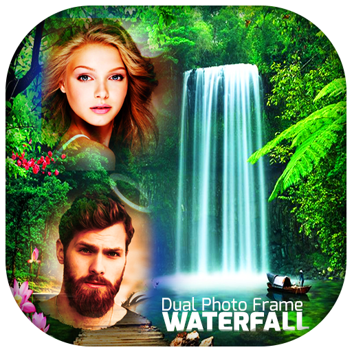 Waterfall Dual Photo Frames icon