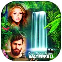 Waterfall Dual Photo Frames