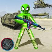 Spider Army Stickman icon