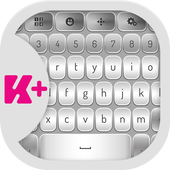 Silver Keyboard icon