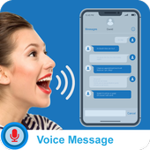 Send SMS by Voice: Write sms by voice icon