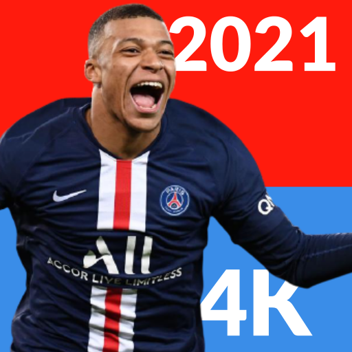 Wallpaper Football 4K Mbappe Messi Ronaldo Neymar icon