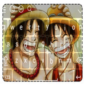 keyboard for Luffy One Piece icon