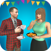 Virtual Happy Family: House Party icon
