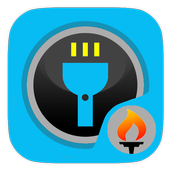 Led FlashLight On/Off icon