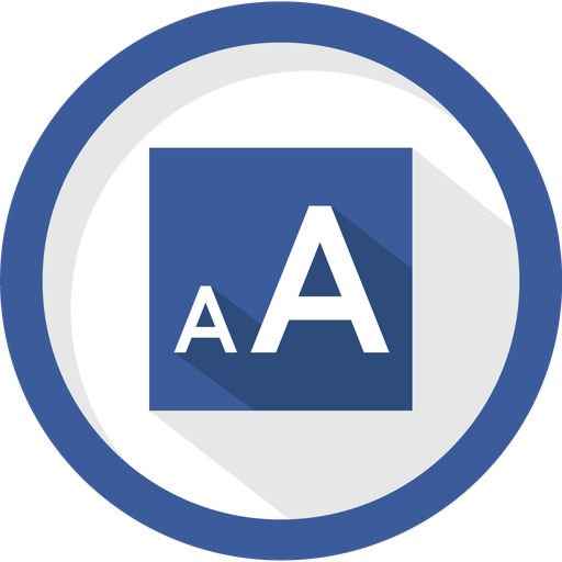 Big Font - Change Font Size &amp; Text Size иконка