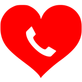 Love Call Screen Dialer Thema icon
