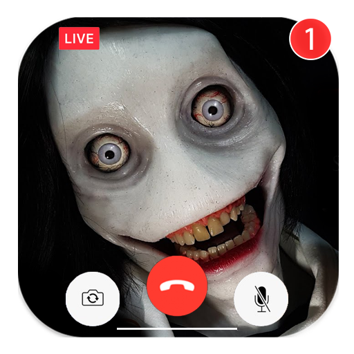 Horror Jeff The Killer Fake Chat And Video Call icon