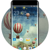 Theme for Lava X46: hot balloon Live Wallpaper icon