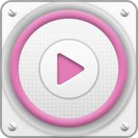 PlayerPro Cloudy Pink Skin on 9Apps