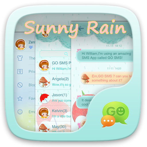 GO SMS SUNNYRAIN THEME icon