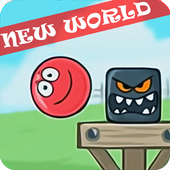 Red friends ball 4 game adventures icon