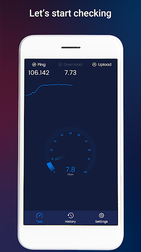 Internet Speed Test Meter Live screenshot 2