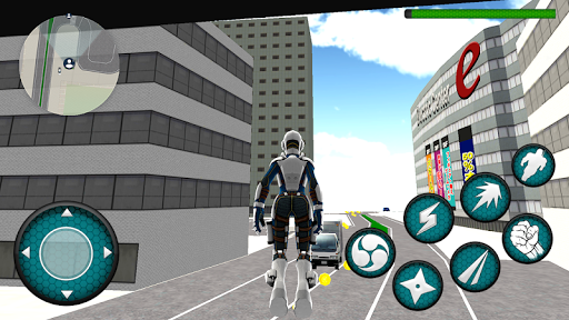 Incredible Flying Super Heroes Legend: City Rescue screenshot 5
