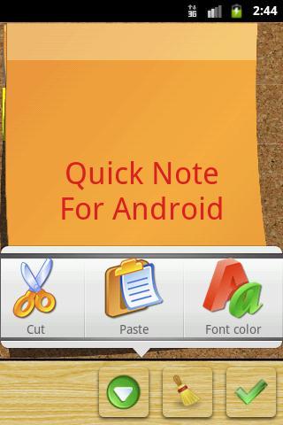 Quick Note sticky note widget скриншот 2