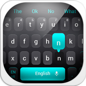 Simple Black Keyboard icon