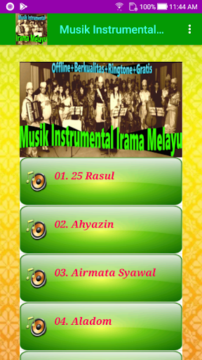 Musik Instrumental Irama Melayu screenshot 3