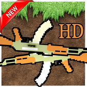 HD Gun Mod For MCPE icon