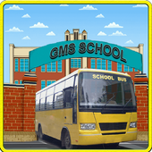Drive school bus simulator: City Drive icon