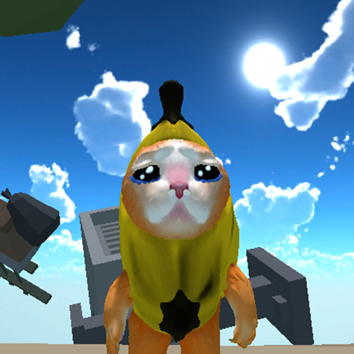 Only Up: 3D Banana Cat Online icon