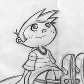 Photo to pencil drawing icon