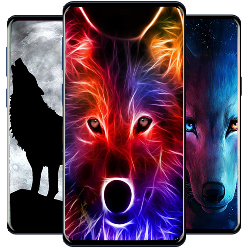 Wolf HD Wallpaper Image icon