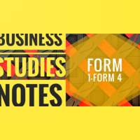 Business Studies Form 1-Form 4 Notes on 9Apps