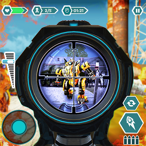 Modern sniper gun hitman combat - Shooting game icon