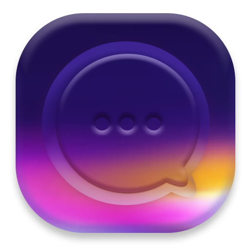 Fashion Theme - Sms, Color theme icon
