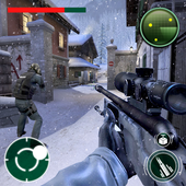 Sniper Shooting Winter icon
