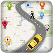 Shortest route finder-GPS ruote finder,Navigation icon