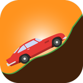 Mountain Climber. Hill Car Race icon
