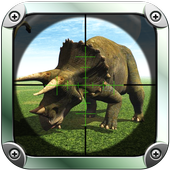 Sniper Dino 3D: World Jurassic icon